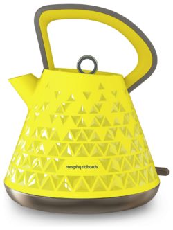 Morphy Richards - Prism Kettle - Yellow.